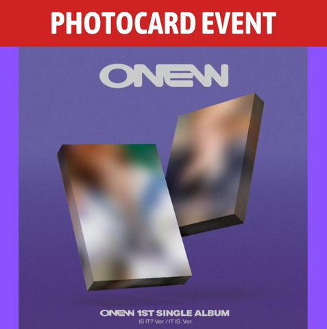 [PREORDER] : [PHOTOCARD EVENT] ONEW (SHINee) - Illusion (NEMO Ver.)