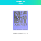 [PREORDER] : [WEVERSE] LE SSERAFIM - DIFFERENT (Limited Edition B)