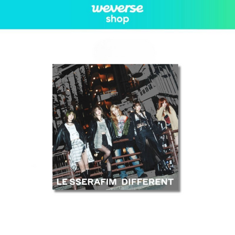 [PREORDER] : [WEVERSE] LE SSERAFIM - DIFFERENT (Standard Edition)