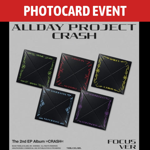 [PREORDER] : [PHOTOCARD EVENT] ALLDAY PROJECT - CRASH (FOCUS ver.)