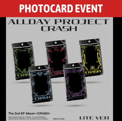 [PREORDER] : [PHOTOCARD EVENT] ALLDAY PROJECT - CRASH (LITE ver.)