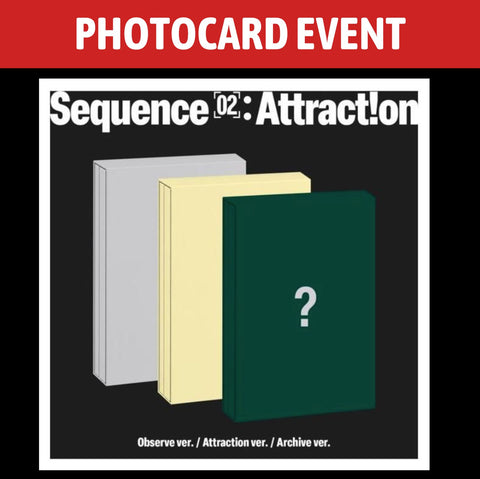 [PREORDER] : [PHOTOCARD EVENT] AND2BLE - Sequence 02: Attraction