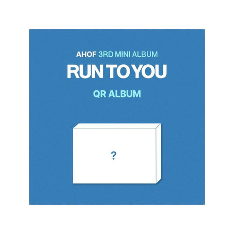 [PREORDER] : AHOF - RUN TO YOU (QR ALBUM Ver.)