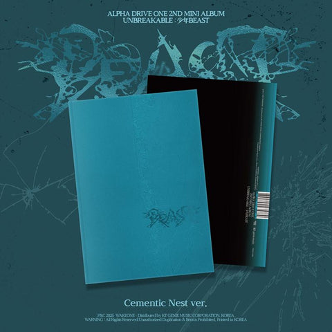 [PREORDER] : ALPHA DRIVE ONE - UNBREAKABLE : 少年BEAST (Cementic Nest Ver.)