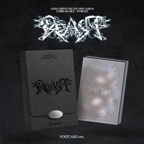 [PREORDER] : ALPHA DRIVE ONE - UNBREAKABLE : 少年BEAST (POSTCARD Ver.)
