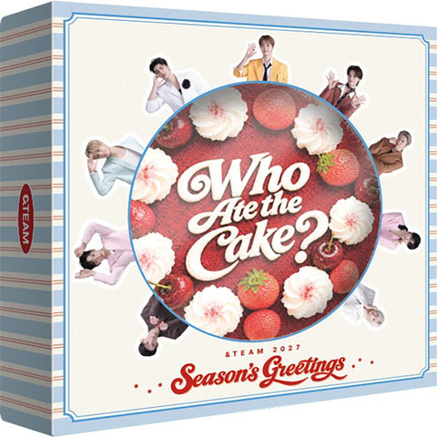 [PREORDER] : ＆TEAM - 2027 SEASON'S GREETINGS 'Who Ate the Cake?'