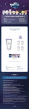 [PREORDER] : ATEEZ - 'ANITEEZ IN DEJA VU' STARLIGHT GLASS TUMBLER