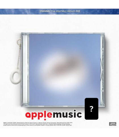 HWASA (MAMAMOO) - O + APPLE MUSIC PHOTOCARD *