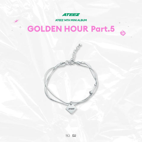 [PREORDER] : ATEEZ - 925 SILVER BRACELET 'POP-UP STORE [GOLDEN HOUR : Part.5]'