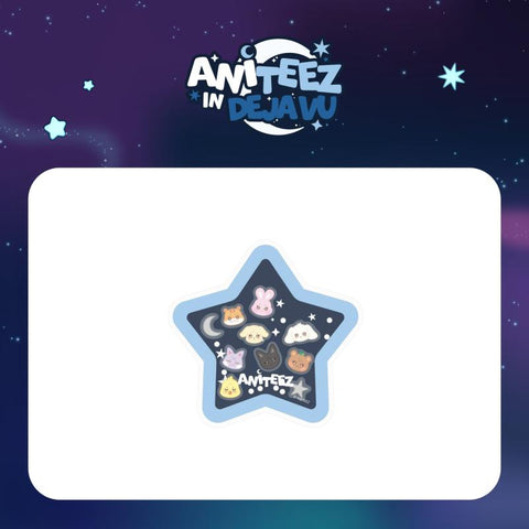 [PREORDER] : ATEEZ - 'ANITEEZ IN DEJA VU' ACRYLIC SHAKER MAGNETIC SMART TOK