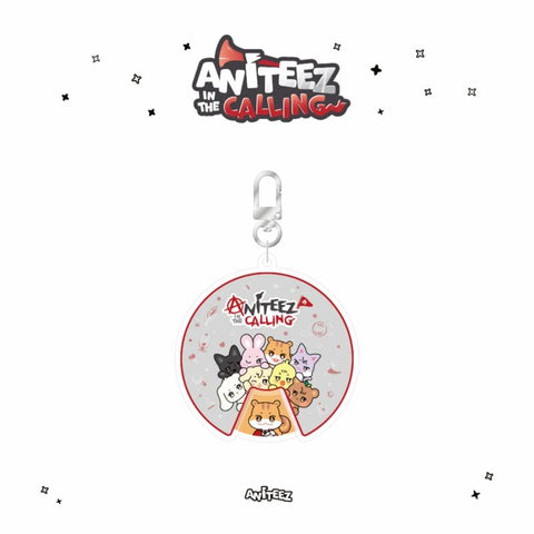 [PREORDER] : ATEEZ - [ANITEEZ IN THE CALLING] MD : ACRYLIC ROULETTE KEYRING