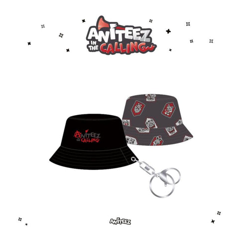 [PREORDER] : ATEEZ - [ANITEEZ IN THE CALLING] MD : BUCKET HAT KEYCHAIN