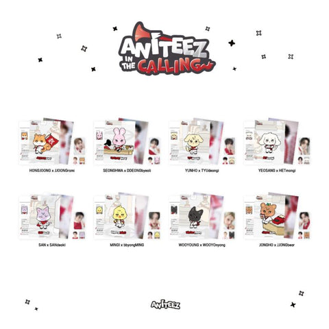 [PREORDER] : ATEEZ - [ANITEEZ IN THE CALLING] MD : CALLING PROFILE HOLDER SET