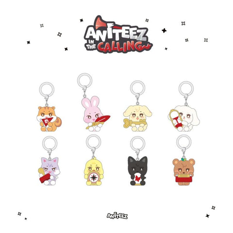 [PREORDER] : ATEEZ - [ANITEEZ IN THE CALLING] MD : RANDOM MARKING MASCOT CHARM
