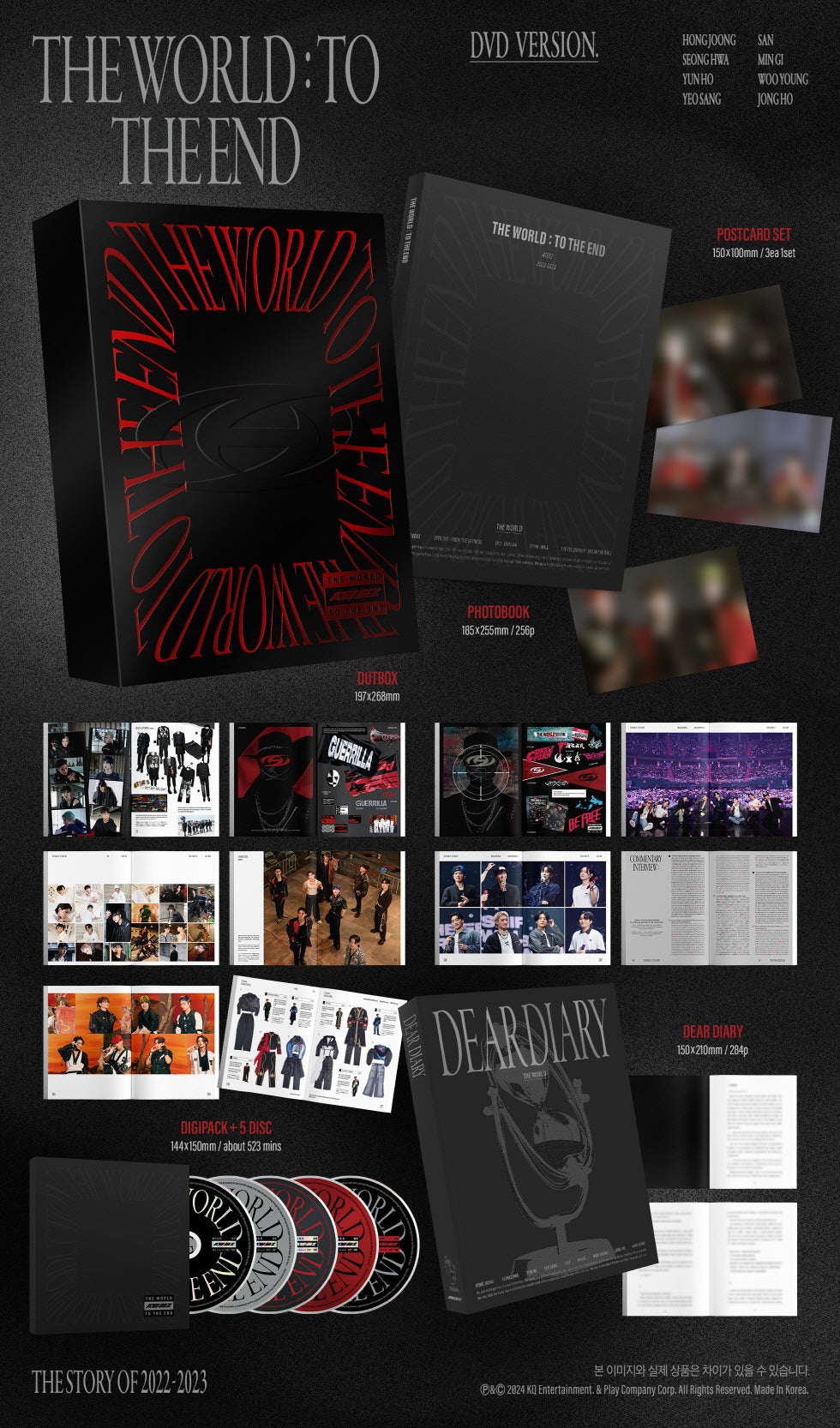 ATEEZ THE WORLD: TO THE END 未開封 playcode ATEEZ THE WORLD : TO THE END PLAYCODE - Kpop USA