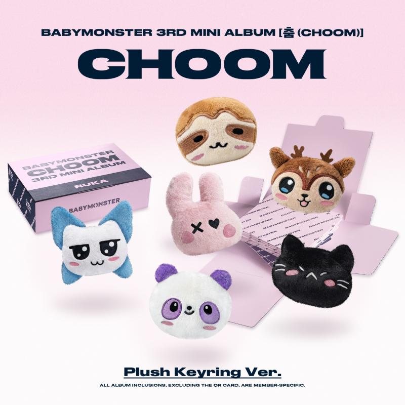 BABYMONSTER - CHOOM (PLUSH KEYRING Ver.) – KYYO