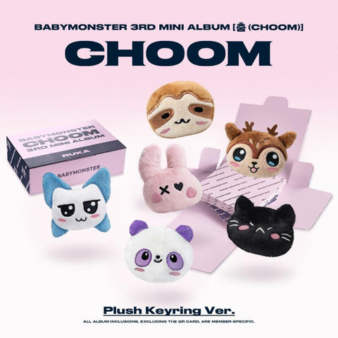 BABYMONSTER - CHOOM (PLUSH KEYRING Ver.)