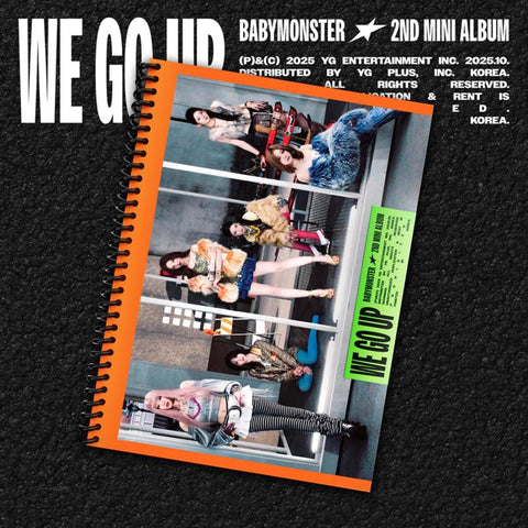 [PREORDER] : BABYMONSTER - WE GO UP (GO ver.)