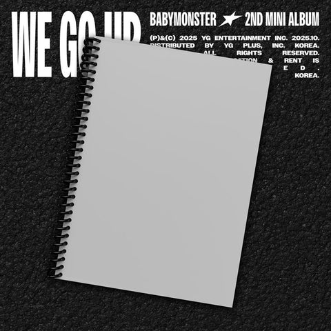 [PREORDER] : BABYMONSTER - WE GO UP (GO ver.)
