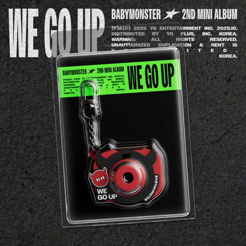 [PREORDER] : BABYMONSTER - WE GO UP (MINI BEAM KEYRING ver.)