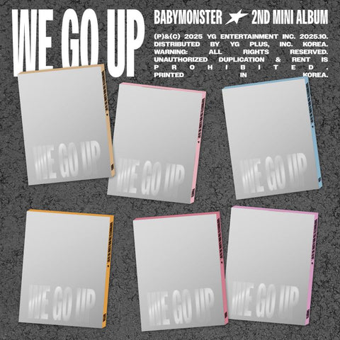 [PREORDER] : BABYMONSTER - WE GO UP (PATTERN ver.)