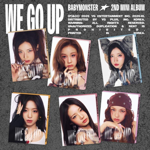 [PREORDER] : BABYMONSTER - WE GO UP (PATTERN ver.)
