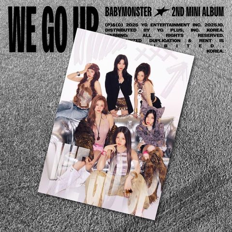 [PREORDER] : BABYMONSTER - WE GO UP (POSTCARD ver.)