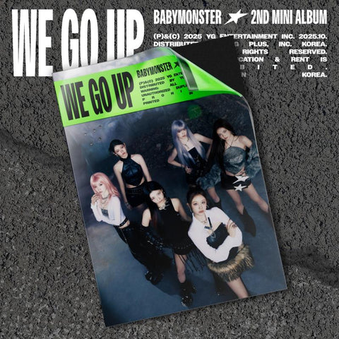 [PREORDER] : BABYMONSTER - WE GO UP (WE ver.)