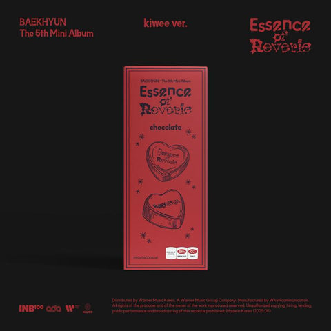 BAEKHYUN - 5th Mini Album - Essence Of Reverie (Platform Album) Kiwee Ver.
