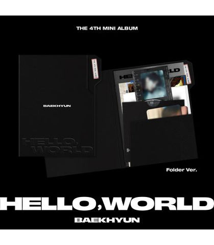 BAEKHYUN (EXO) - Hello, World (Folder Ver.)