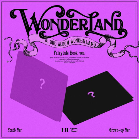[PREORDER] : B.I - WONDERLAND (Fairytale Book Ver.)