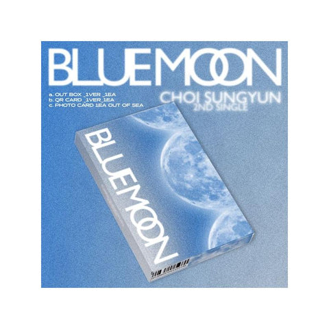 [PREORDER] : CHOI SUNGHYUN - BLUE MOON (Platform Album Ver.)