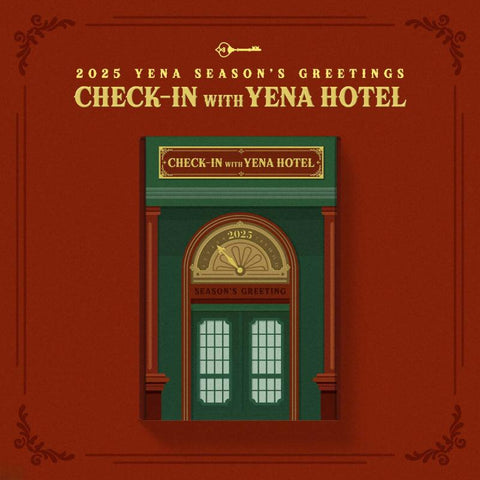 CHOI YENA - 2025 SEASON'S GREETINGS [CHECK-IN WITH YENA HOTEL]