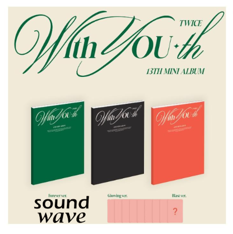 TWICE - With YOU-th + SOUNDWAVE PHOTOCARD **