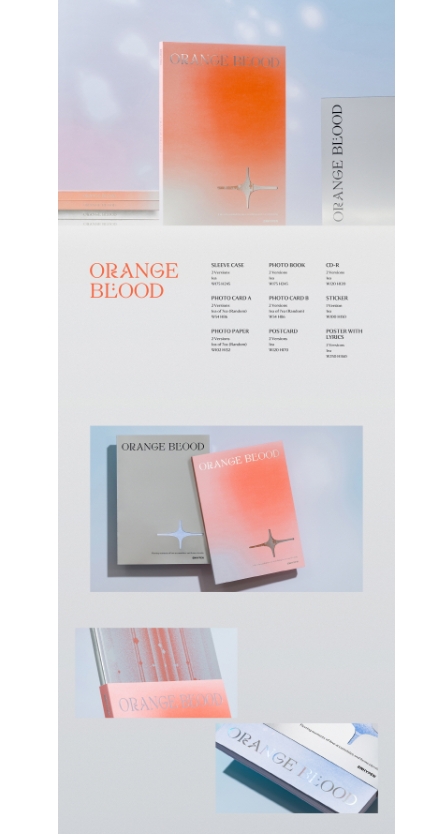 ENHYPEN – Orange Blood 5° Mini Album Standard Ver. (Versione Casuale: KSANA O KALPA) - 3