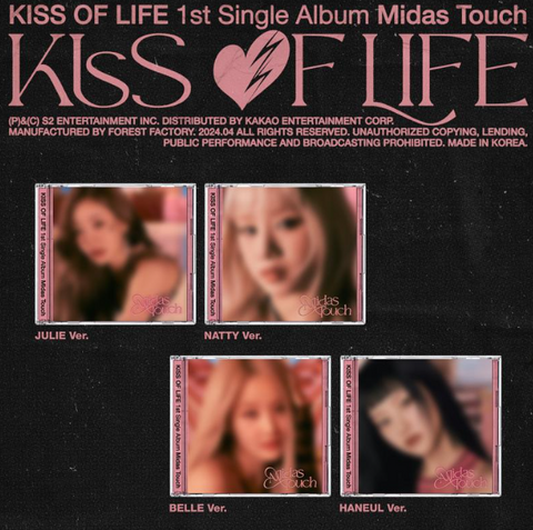 KISS OF LIFE - Midas Touch (Jewel ver.)