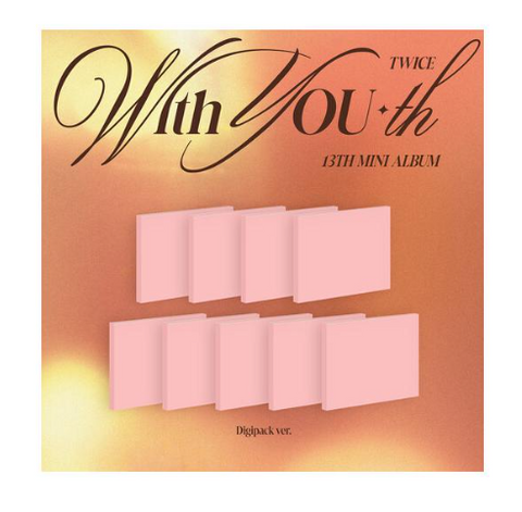 [30% OFF] : TWICE - With YOU-th (Digipack Ver.)
