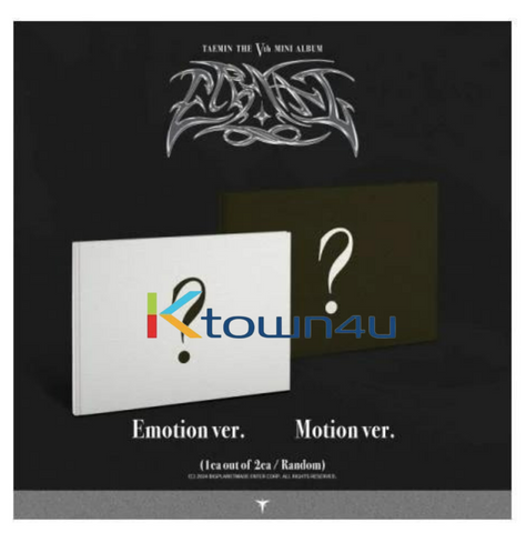 TAEMIN - ETERNAL + KTOWN4U PHOTOCARD POB *