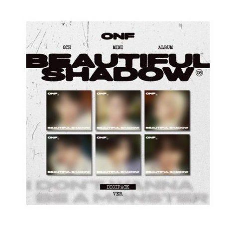 ONF - BEAUTIFUL SHADOW (Digipack) - RANDOM MEMBER VERSION