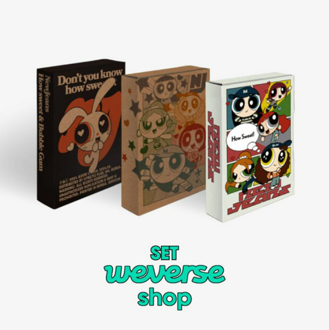 NewJeans - How Sweet (Set Weverse Albums ver.) + WEVERSE GIFTS *
