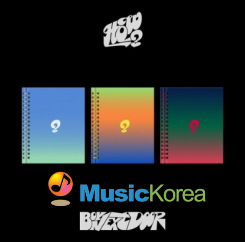 [PREORDER] : BOYNEXTDOOR - HOW? + MUSIC KOREA PHOTOCARD *