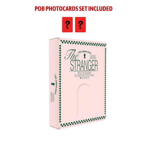 LEE JUNHO - 2025 SEASON'S GREETINGS [THE STRANGER] + POB PHOTOCARDS SET *