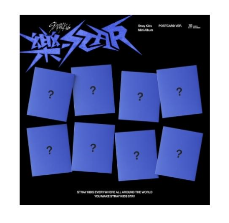 STRAY KIDS - ROCK-STAR (POSTCARD Version)