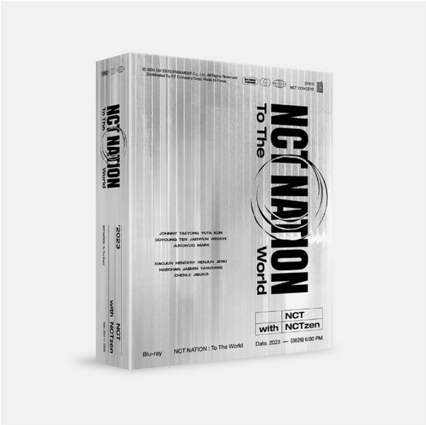 NCT - 2023 CONCERT 'NCT NATION : To The World in INCHEON' (Blu-ray NCT - 2023 CONCERT 'NCT NATION : To The World in INCHEON' (Blu-ray