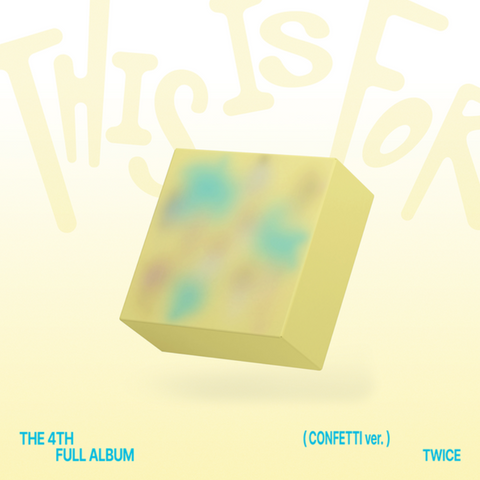 [PREORDER] : TWICE - THIS IS FOR (CONFETTI Ver)