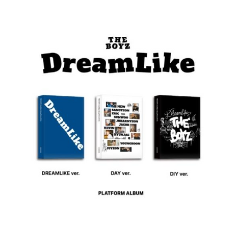[50% OFF] : THE BOYZ - DREAMLIKE (Platform Ver.) - RANDOM VERSION ONLY