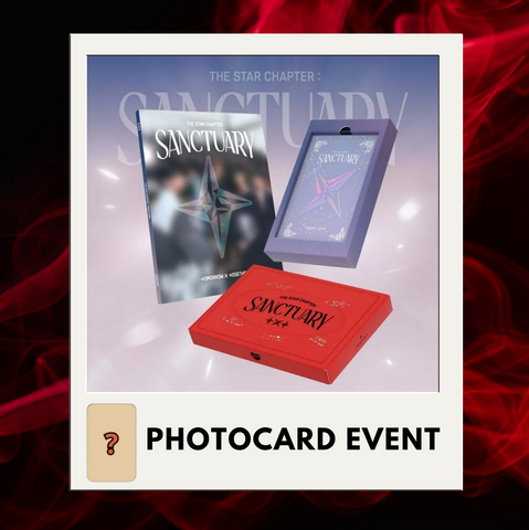 TXT - The Star Chapter: SANCTUARY + PHOTOCARD EVENT *