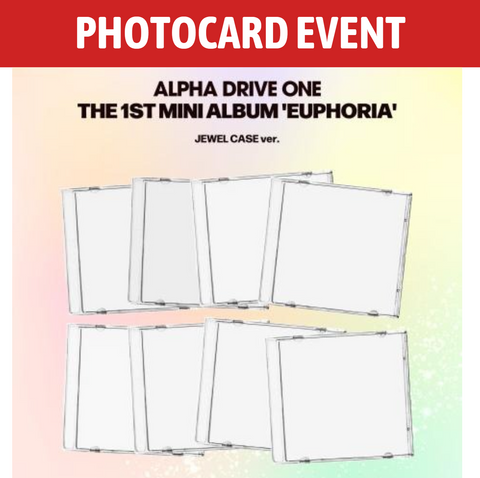 [PREORDER] : [PHOTOCARD EVENT] ALPHA DRIVE ONE - EUPHORIA (JEWEL Ver.)
