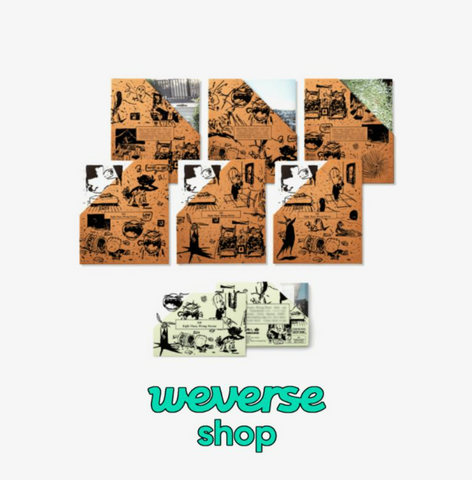 [WEVERSE] RM (BTS) - Right Place, Wrong Person (SET of 3 ALBUMS+ WEVERSE ALBUM) + EARLY BIRD WEVERSE POB *
