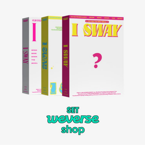 (G)I-DLE - I SWAY + WEVERSE GIFTS *